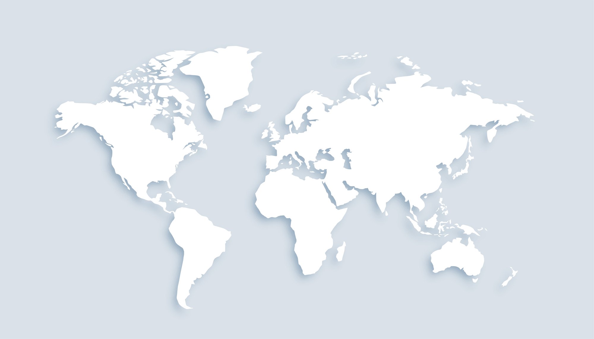 World map showing Loyal Servants global reach